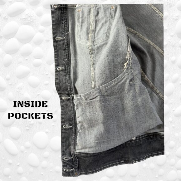 Addition Elle Jean Jacket with Sequined Scull - 2X - NWT - Picture 9 of 15